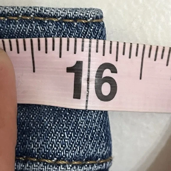 J. Crew Women's Ankle Length Distressed Raw Hem Medium Wash Jeans Size 29 - Picture 5 of 15